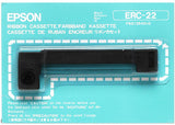 Epson Black Fabric Ribbon Cassette - ERC-22B