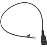 Jabra QD cord, straight, mod plug - 8800-00-25