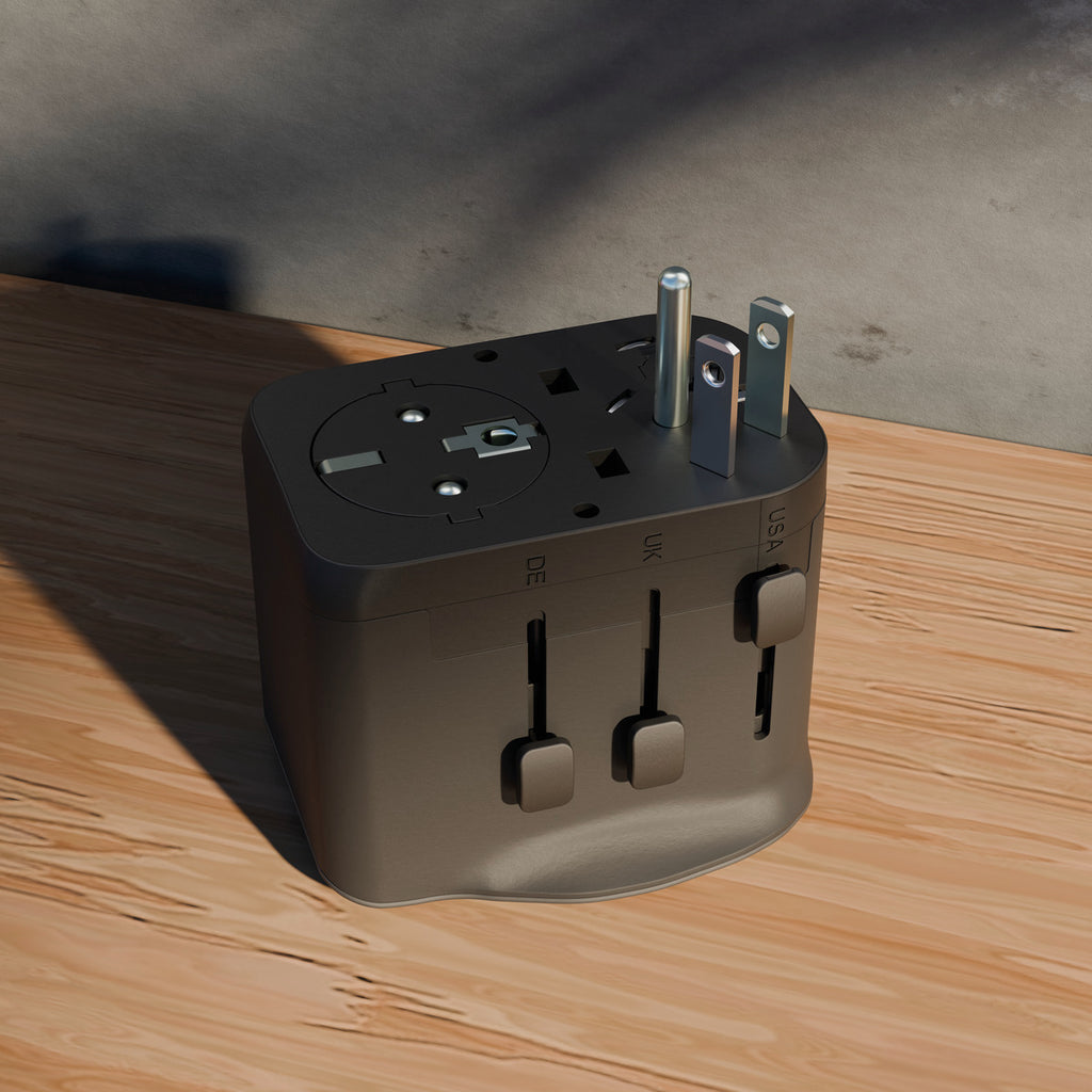 Targus 20W World Travel Adapter with USB Ports - APK033US