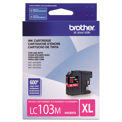 LC103M Innobella High-Yield Ink, 600 Page-Yield, Magenta - LC103M