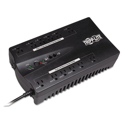 EATON ECO Series Energy-Saving Standby UPS, 12 Outlets, 750 VA, 420 J - ECO750UPSTAA