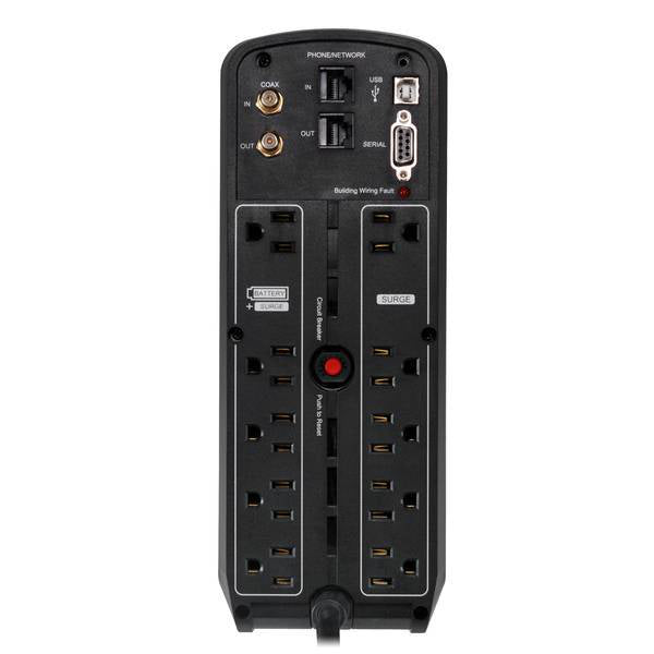 CyberPower CP1500PFCLCD uninterruptible power supply (UPS) Line-Interactive 1.5 kVA 900 W 10 AC outlet(s) - CP1500PFCLCD