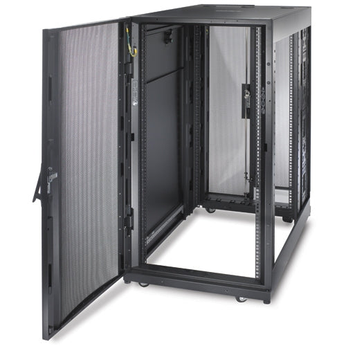 APC NetShelter SX, Server Rack Enclosure, 24U, Black, 1198.5H x 600W x 1070D mm - AR3104 APC