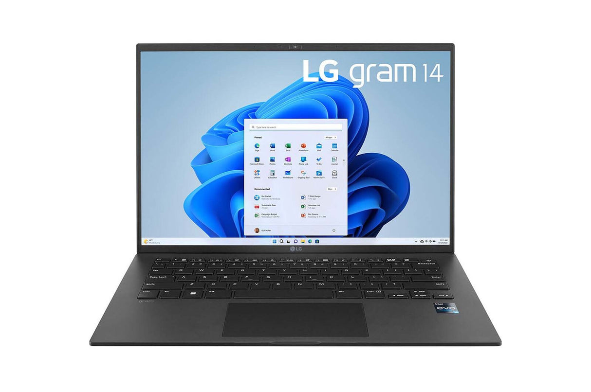 LG gram 14" IPS Laptop Windows 11 Pro 13th Gen Core i7 1TB SSD 16GB RAM 14Z90R-Q.APB7U1