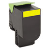 80C10Y0 Return Program Toner, 1,000 Page-Yield, Yellow - 80C10Y0
