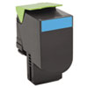 80C10C0 Return Program Toner, 1,000 Page-Yield, Cyan - 80C10C0