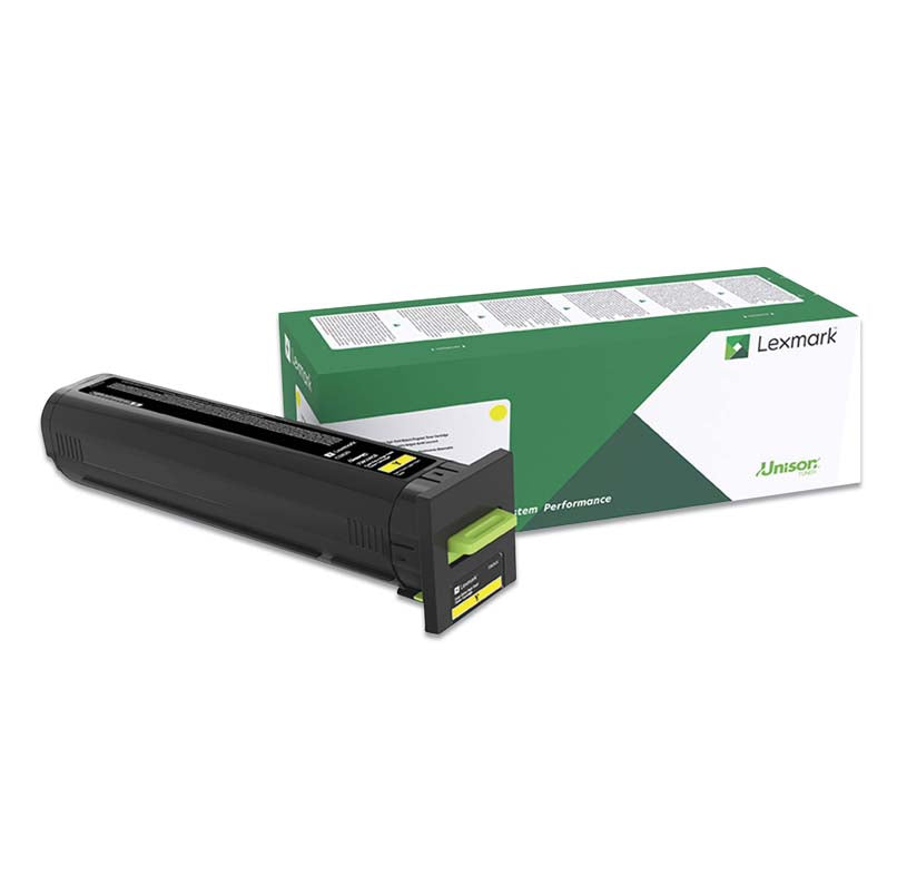 Lexmark Yellow Toner Cartridge Return Program High Yield 17,000 Pages - 82K0HYG