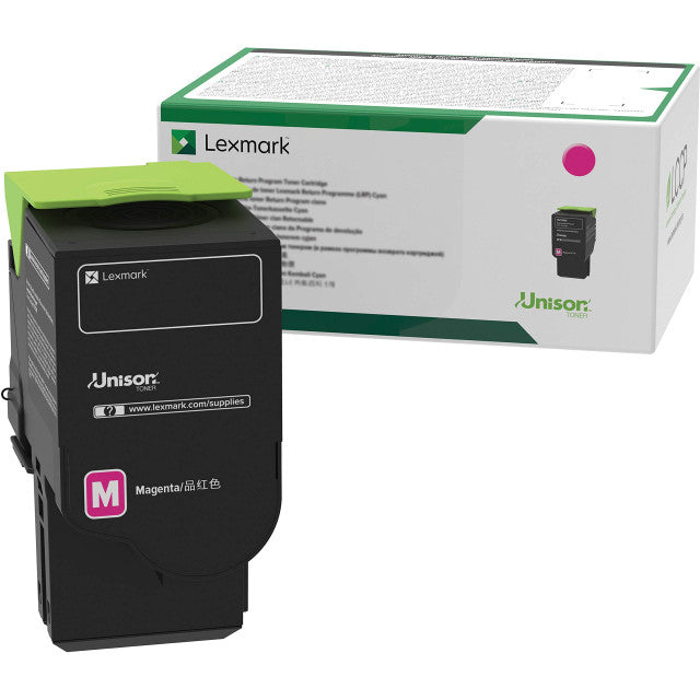 Lexmark Cyan Toner Cartridge Return Program Yield 16,200 Pages - 81C0XMG