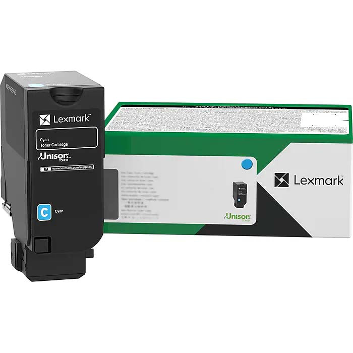 Lexmark Cyan Toner Cartridge Return Program Yield 12,500 Pages - 71C1XC0