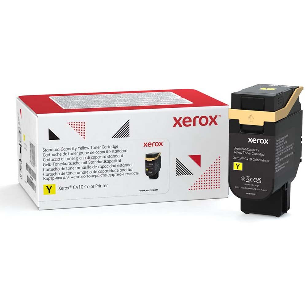 Xerox Yellow Standard Capacity Toner Cartridge (Use & Return) Yields 2,000 pages - 006R04680