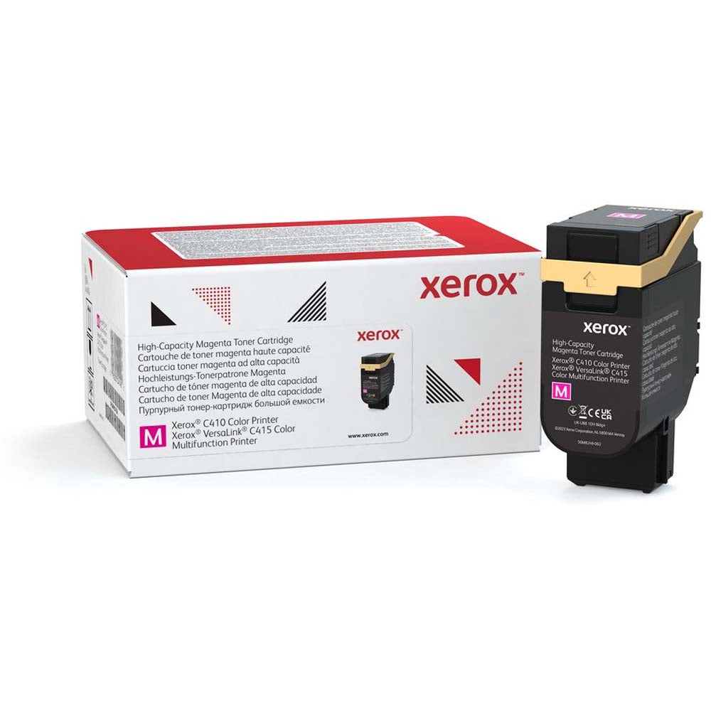 Xerox Magenta High Capacity Toner Cartridge (Use & Return) Yields 7,000 pages - 006R04687