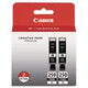 6432B004 (PGI-250XL) ChromaLife100+ High-Yield Ink, 500 Page-Yield, Black, 2/Pack - 6432B004
