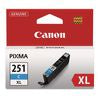 6449B001 (CLI-251XL) ChromaLife100+ High-Yield Ink, 695 Page-Yield, Cyan - 6449B001
