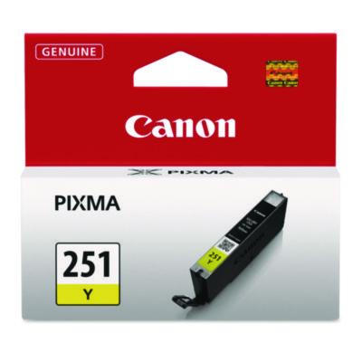 6516B001 (CLI-251) ChromaLife100+ Ink, 330 Page-Yield, Yellow - 6516B001