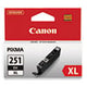 6448B001 (CLI-251XL) ChromaLife100+ High-Yield Ink, 5,530 Page-Yield, Black - 6448B001