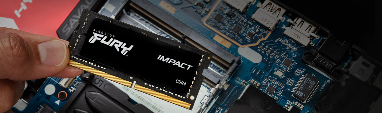 Kingston Technology FURY 32GB 3200MT/s DDR4 CL20 SODIMM Impact - KF432S20IB/32