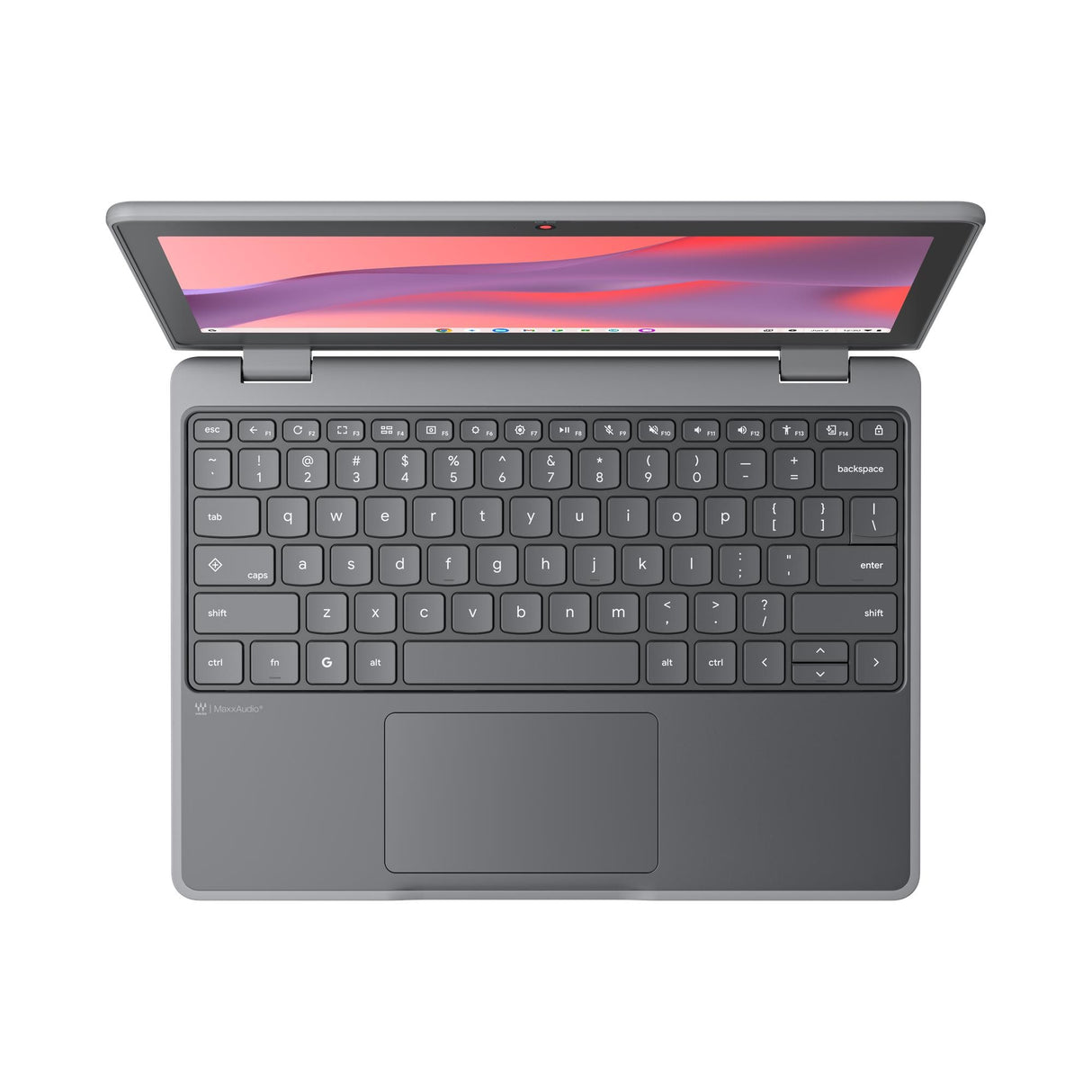 Lenovo Chrome 100e G5 M89 MediaTek Kompanio 540 Chromebook 29.5 cm (11.6") Touchscreen HD 4 GB 64 GB UFS Wi-Fi 6E (802.11ax) ChromeOS Grey - 83T60007US