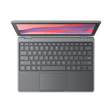 Lenovo Chrome 100e G5 M89 MediaTek Kompanio 540 Chromebook 29.5 cm (11.6") Touchscreen HD 4 GB 64 GB UFS Wi-Fi 6E (802.11ax) ChromeOS Grey - 83T60007US