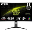 MSI MAG 321CUPDF computer monitor 80 cm (31.5") 3840 x 2160 pixels 4K Ultra HD LCD Black - MAG321CUPDF MSI
