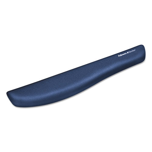 FELLOWES PlushTouch Keyboard Wrist Rest with FoamFusion Technology, 18.12 x 3.18, Blue - 9287401