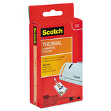 Laminating Pouches, 5 mil, 2.25" x 4.25", Gloss Clear, 100/Pack - TP5852-100