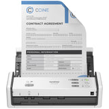 Brother ADS-1300W Compact Duplex Desktop Scanner with Single Pass Double-Sided Scanning (White) - ADS1350W