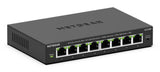 NETGEAR 8-Port Gig Plus Switch Managed L2/L3 Gigabit Ethernet (10/100/1000) Black - GS308E-400NAS