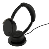 Jabra Evolve3 65 Flex UC - USB-C with Dongle - Black (Wireless Charging Pad) - 36699-989-889