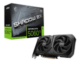 MSI GEFORCE RTX 5060 TI 8G SHADOW 2X OC PLUS graphics card NVIDIA 8 GB GDDR7 - G506T-8S2CP