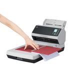 Ricoh fi-8270 ADF + Manual feed scanner 600 x 600 DPI A4 Black, Grey - PA03810-B555