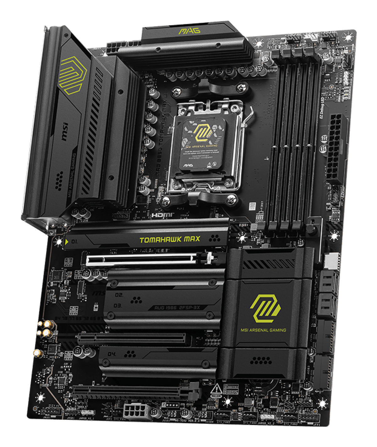 MSI MAG B850 TOMAHAWK MAX WIFI motherboard AMD B850 Socket AM5 ATX - B850TMAHAWKWIFIMAX