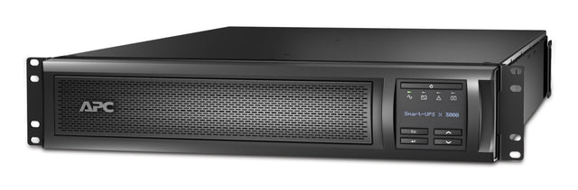 APC Smart-UPS X 3000VA uninterruptible power supply (UPS) Line-Interactive 3 kVA 2700 W 7 AC outlet(s) - SMX3000RMLV2U APC