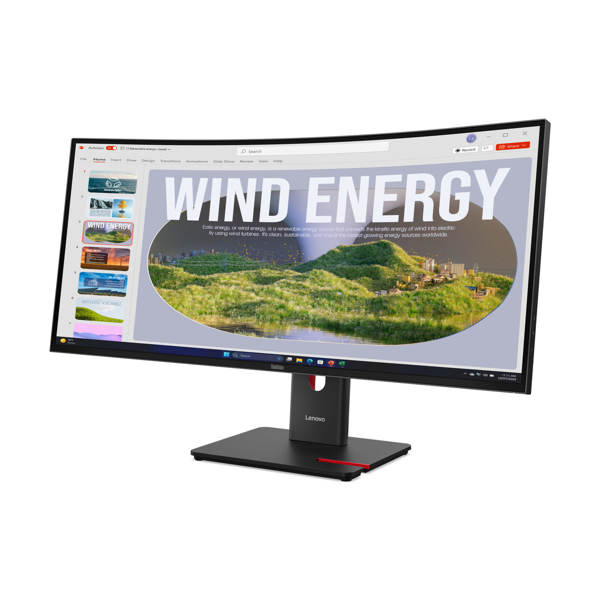 Lenovo ThinkVision T34WD-40 Monitor - 64AEGAR1UZ LENOVO