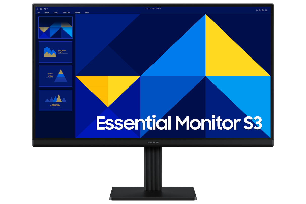 Samsung LS22D304GANXZA computer monitor 55.9 cm (22") 1920 x 1080 pixels Full HD LCD Black - S22D304GAN