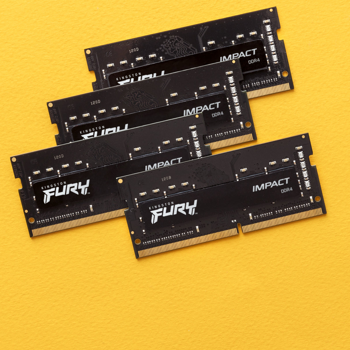 Kingston Technology FURY 32GB 3200MT/s DDR4 CL20 SODIMM (Kit of 2) Impact - KF432S20IBK2/32