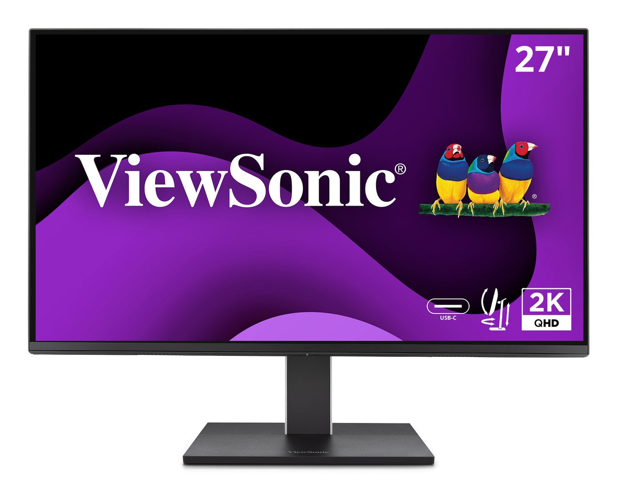 Viewsonic VG Series VG2752-2K computer monitor 68.6 cm (27") 2560 x 1440 pixels Quad HD LED Black - VG2752-2K