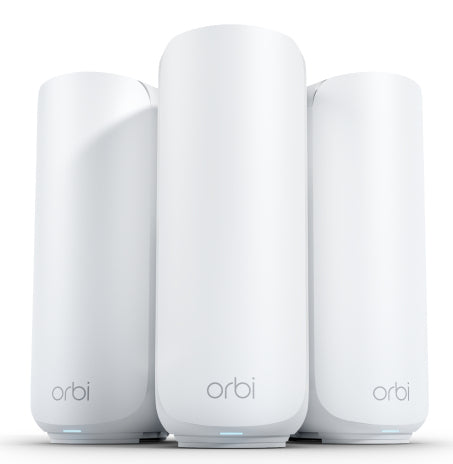 NETGEAR Orbi 370 Dual-band (2.4 GHz / 5 GHz) Wi-Fi 7 (802.11be) White 2 Internal - RBE373-100NAS