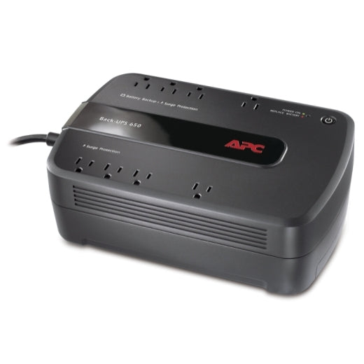 APC BE650G1-CN uninterruptible power supply (UPS) Standby (Offline) 0.65 kVA 390 W 8 AC outlet(s) - BE650G1-CN