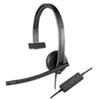 H570e Monaural Over The Head Wired Headset, Black - 981-000570