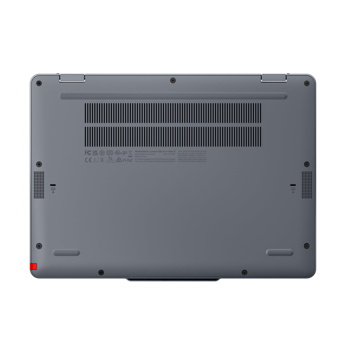 Lenovo 13w 2-in-1 Gen 3 Intel Core 3 100U Hybrid (2-in-1) 33.8 cm (13.3") Touchscreen WUXGA 8 GB DDR5-SDRAM 256 GB SSD Wi-Fi 6E (802.11ax) Windows 11 Pro Grey - 83M9000DUS LENOVO