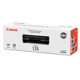 3484B001 (CRG-125) Toner, 1,600 Page-Yield, Black - 3484B001