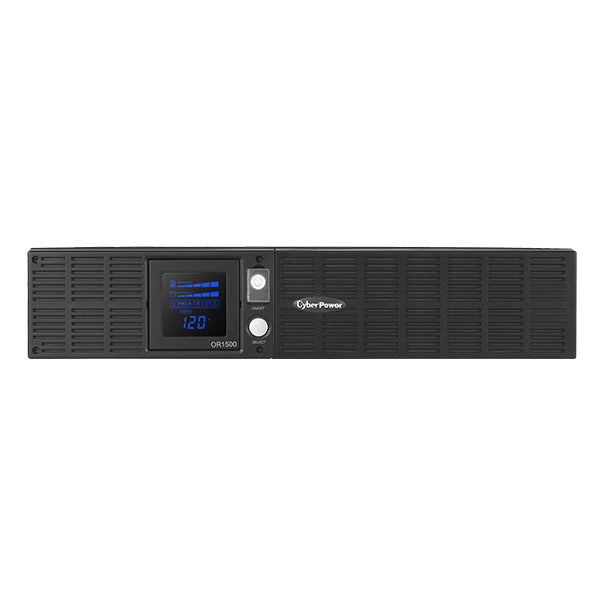 CyberPower OR1500LCDRT2U uninterruptible power supply (UPS) Line-Interactive 1.5 kVA 900 W 8 AC outlet(s) - OR1500LCDRT2U CYBERPOWER