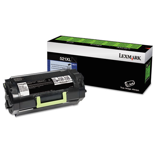 52D1X0L Return Program Extra High-Yield Toner, 45,000 Page-Yield, Black - 52D1X0L LEXMARK