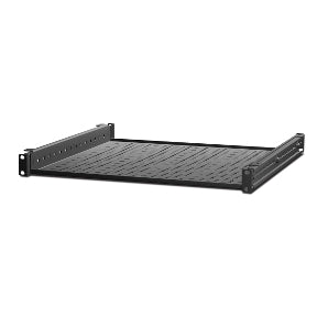 APC Adjustable Shelf 250lbs 16"-24" Deep Black - AR8125 APC