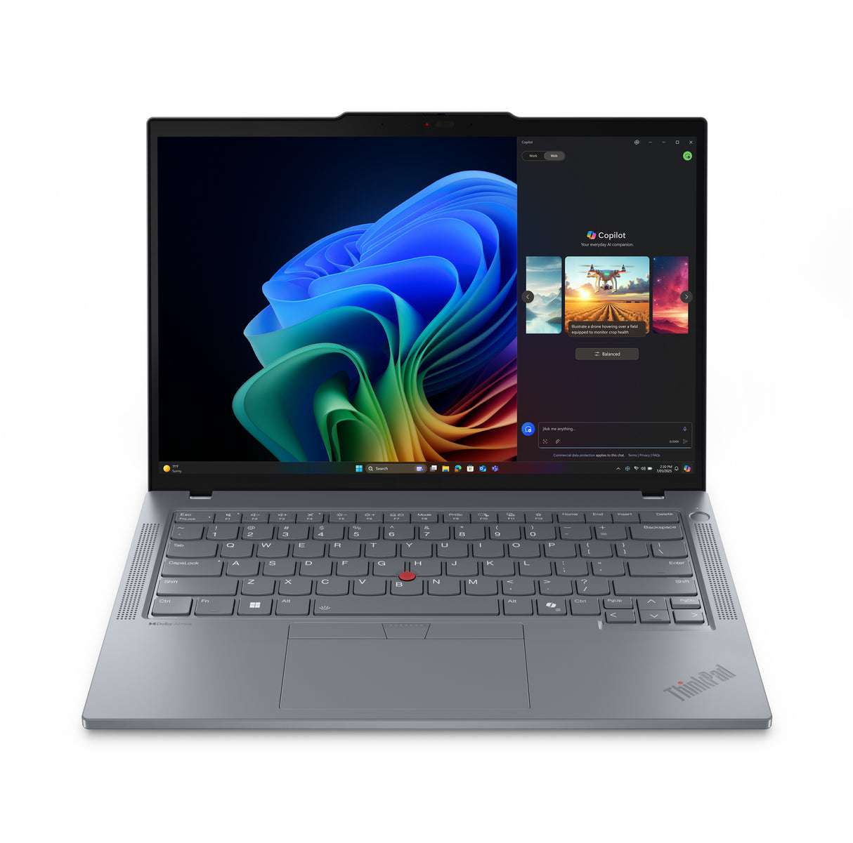 Lenovo ThinkPad T14 Gen 6 (AMD) Copilot+ PC AMD Ryzen™ AI 5 340 Laptop 35.6 cm (14") WUXGA 16 GB DDR5-SDRAM 256 GB SSD Wi-Fi 7 (802.11be) Windows 11 Pro Grey - 21QJ00CRUS LENOVO
