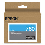 T760220 (760) UltraChrome HD Ink, Cyan - T760220