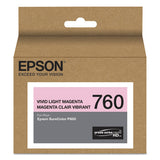 EPSON  (760) UltraChrome HD Ink, Vivid Light Magenta - T760620