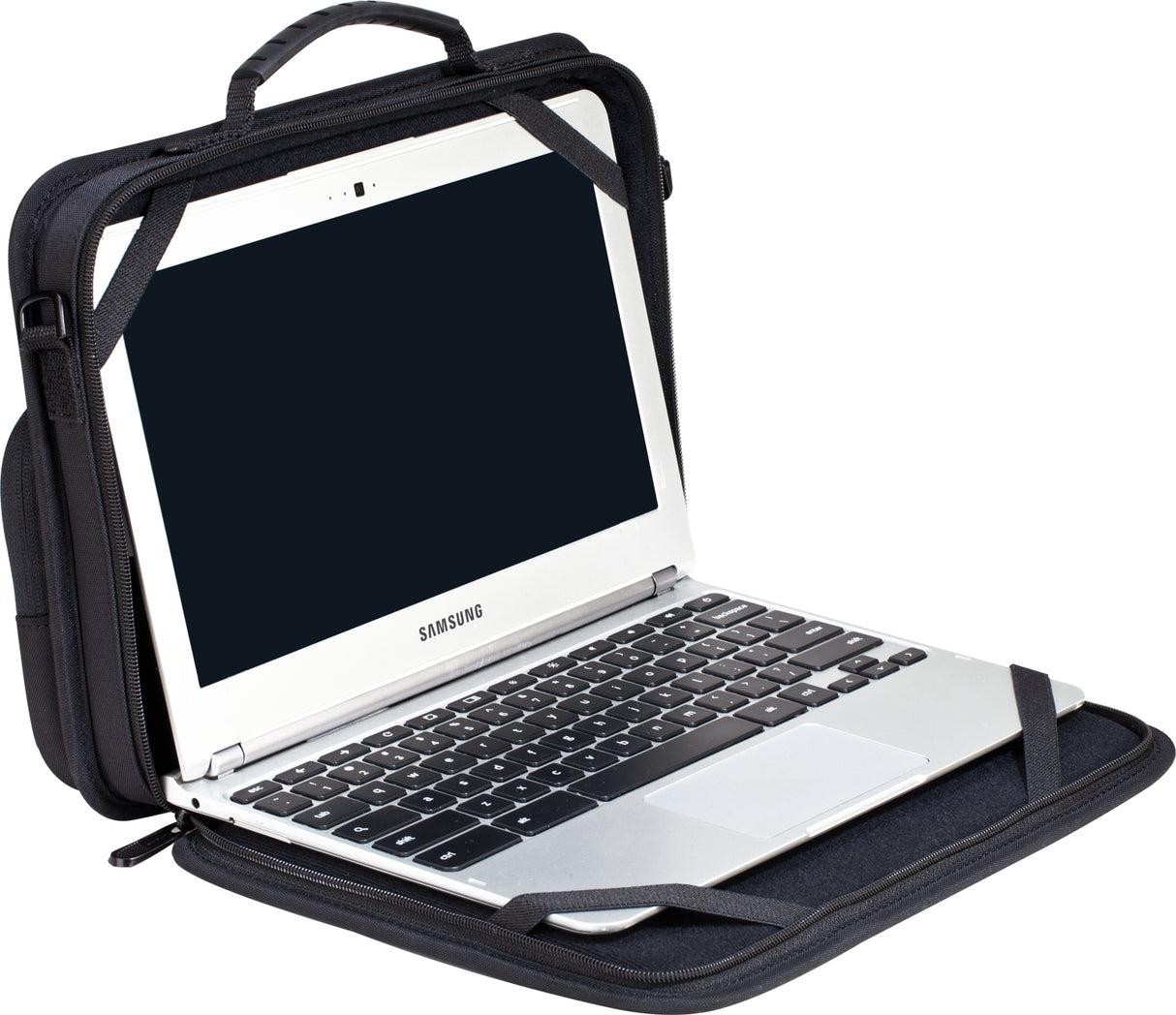 Targus TKC001 laptop case 29.5 cm (11.6") Briefcase Black, Yellow - TKC001