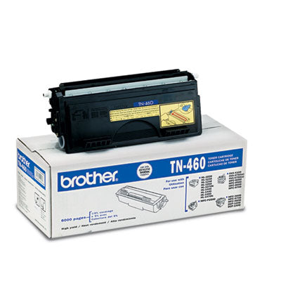 TN460 High-Yield Toner, 6,000 Page-Yield, Black - TN460