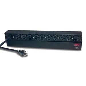 APC Rack PDU, Basic, 1U, 20A, 120V power distribution unit (PDU) Black - AP9563